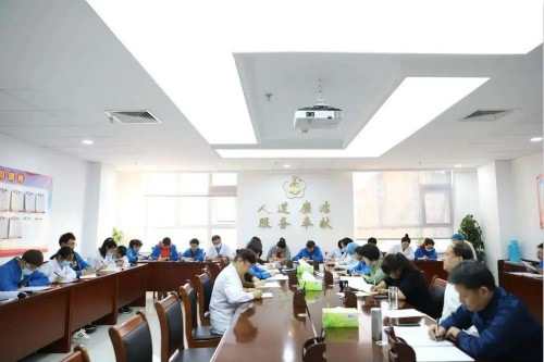 宁夏残疾人康复中心党支部组织学习贯彻党的十九届五中全会精神(图1)